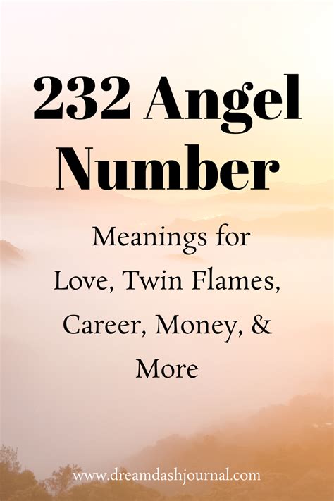 232 angel number|232 angel number in love.